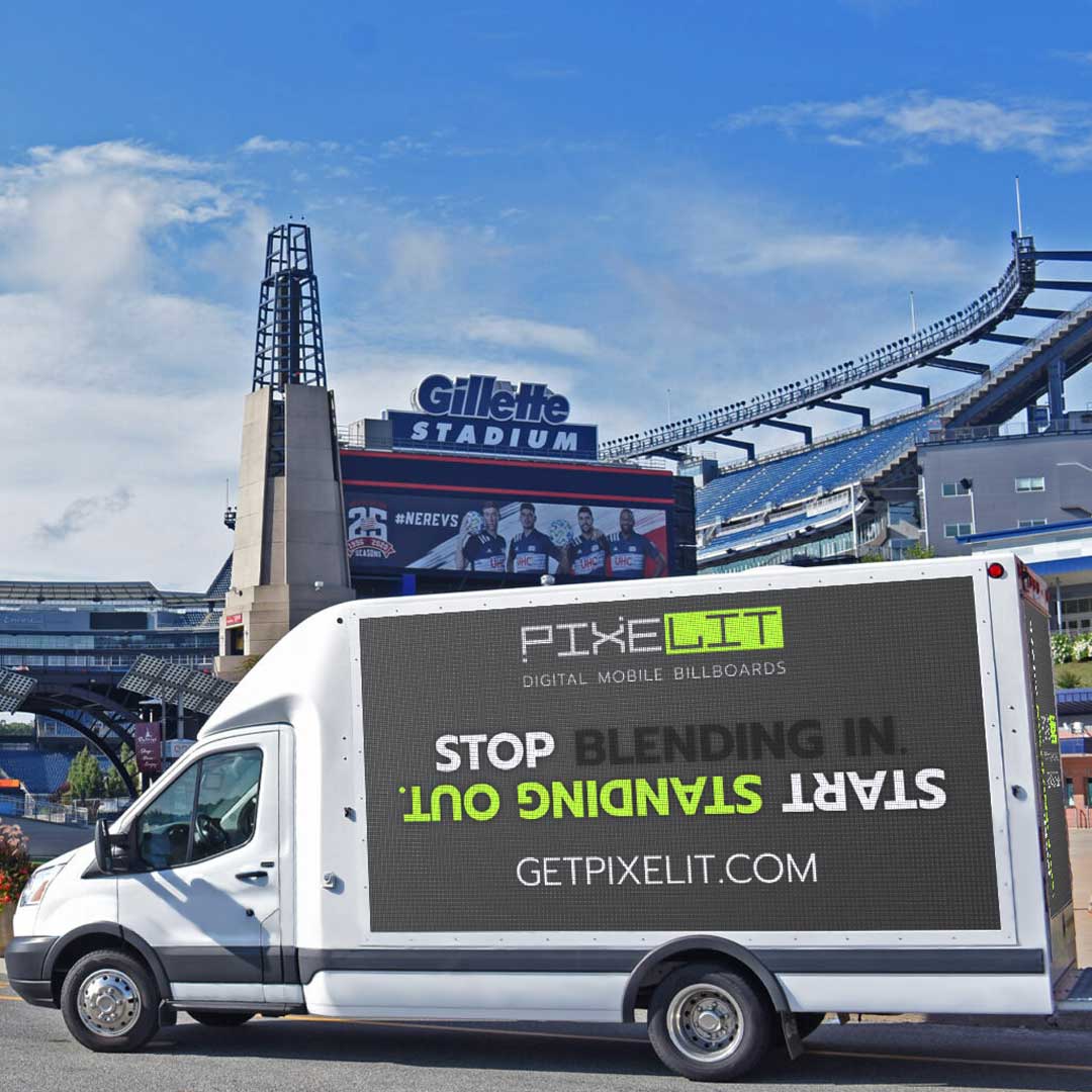 Affordable Advertising PIXELIT Digital Mobile Billboards